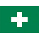 労働衛生旗(綿・小)