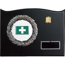 労働衛生旗黒塗り楯(小)