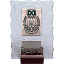 安全衛生クリスタル楯(小)