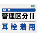 騒音職場表示ボード 管理区分II